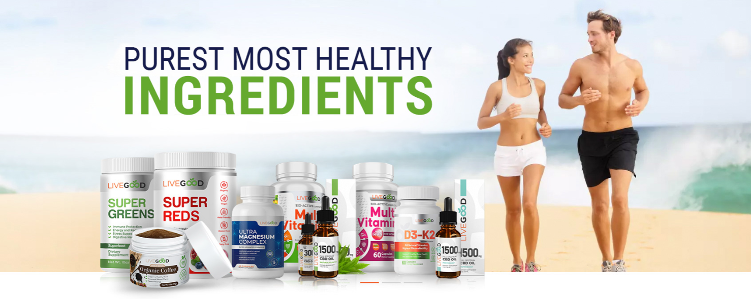 Purest ingredients — no fillers, no compromises